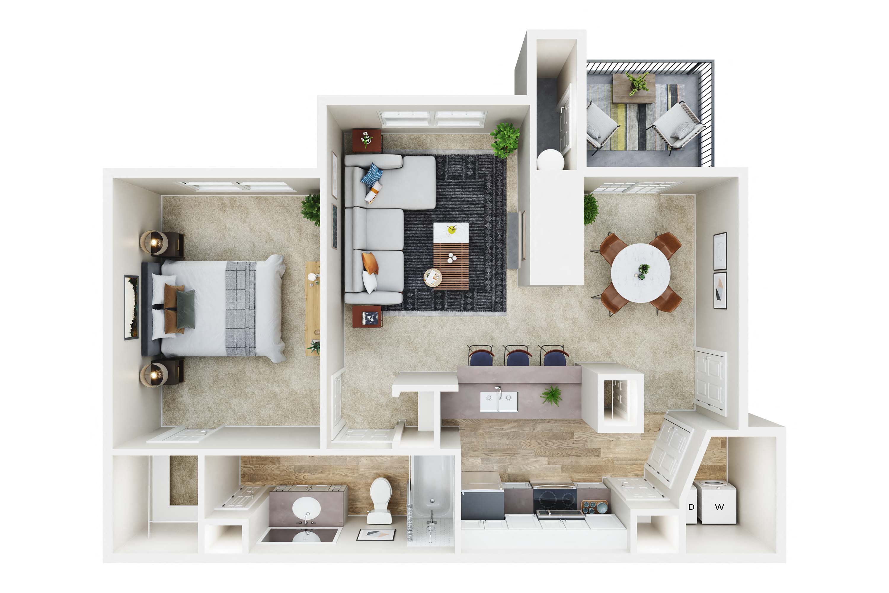 A2 floor plan